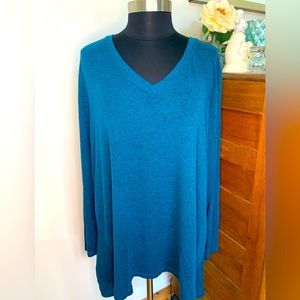 Lane Bryant 26/28W Long Sleeved Sweater Top